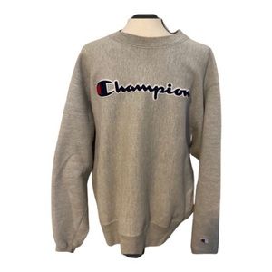 Champion Reverse Weave Carpet Logo Crewneck